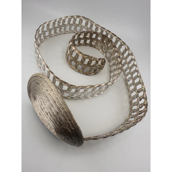 Vintage , NWOT 1960s Braided Wire Belt; Uniquebelt - Picture 10 of 10